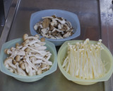 ☆きのこだけの炒めもの☆柚子胡椒風味☆作り方1写真