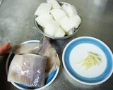 お弁当のおかず【烏賊大根】の和風弁当作り方1写真
