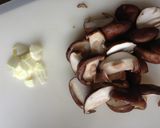 椎茸とアンチョビのタパス作り方1写真
