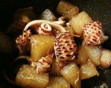 お弁当のおかず【烏賊大根】の和風弁当作り方8写真