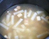 厚切りベーコンと大根の中華風スープ作り方3写真