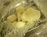 里芋の味噌汁作り方2写真