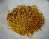即席麺でパリパリ♪長崎皿うどん風作り方3写真