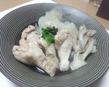 鶏と大根の水炊き作り方4写真