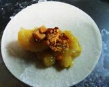 小さなバナナパイのチョコアイス添え♪作り方3写真