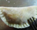 小さなバナナパイのチョコアイス添え♪作り方4写真