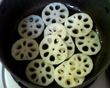 簡単一品＊蓮根の照りマヨ焼き作り方3写真