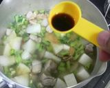鶏モモ肉と大根のバターしょうゆ煮作り方6写真