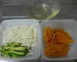 かきと大根の酢の物♪作り方1写真