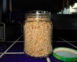 ひとりランチに！鮭フレークと大根葉の炒飯作り方1写真