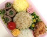 超簡単☆リラックマ ＊キャラ弁＊作り方2写真