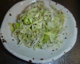 お弁当に一品！　キャベツの簡単和え物作り方2写真