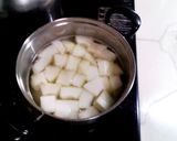 鶏と冬瓜の煮物、生姜をきかせて作り方2写真