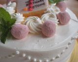 基本のデコレーションケーキ作り方36写真
