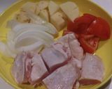 カレー☆ココナツミルクで南国風作り方1写真