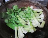 チンゲンサイの卵あんかけ作り方6写真