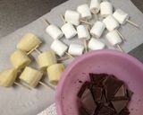 バレンタインに♡チョコバナナ＆マシュマロ作り方2写真