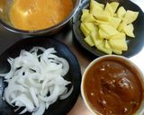 レトルトハヤシで☆ポテトチーズオムレツ♪作り方3写真