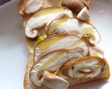 椎茸×塩昆布×大葉のトースト　レモン風味作り方2写真