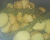 STAUBでジャガイモの蒸し焼き作り方7写真