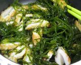 切り昆布とチクワのピリ辛煮。作り方3写真