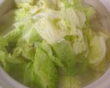 土鍋で白菜と鶏肉団子煮作り方9写真