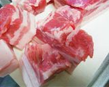 材料を入れて煮るだけ！豚バラ肉の支那煮作り方1写真