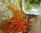 野菜いっぱい❤コンソメスープ♪作り方1写真
