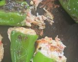 ヘルシーな豆腐とカニカマのピーマン詰め😋作り方6写真