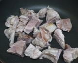 豚すね肉と玉ねぎの白ワイン煮込み作り方2写真