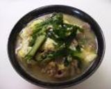 中華風ニラ玉温麺作り方7写真