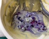 ＊ブルーベリーヨーグルトのホットケーキ＊作り方3写真
