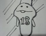 簡単キャラデコケーキ☆なめこ（＾0＾）/作り方1写真