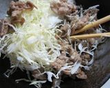 豚肉とキャベツの千切り合わせ盛り作り方5写真