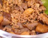 里芋と豚肉のこってり煮。作り方7写真