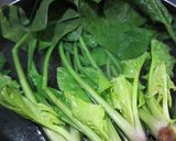 ほうれん草・えのき茸と魚肉ソの胡麻絡め作り方2写真