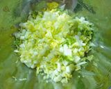 たっぷり野菜の簡単ヒダなし羽根つき餃子♪作り方1写真