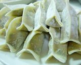たっぷり野菜の簡単ヒダなし羽根つき餃子♪作り方6写真