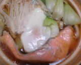 鮭入り鍋焼きうどん作り方9写真