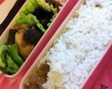 お弁当のふりかけ重ねご飯♥♥作り方8写真