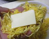 千切りサツマイモのチーズ包み焼き作り方3写真
