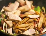 牛肉と里芋の炒め物作り方3写真