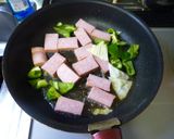 スパム入り野菜炒め♪作り方2写真
