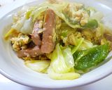 スパム入り野菜炒め♪作り方4写真