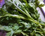 春菊がたくさん食べれる胡麻和え♪作り方1写真
