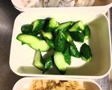 いかときゅうりの搾菜炒め作り方1写真