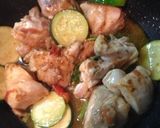 鶏もも肉とズッキーニの軽いトマト煮込み♪作り方7写真