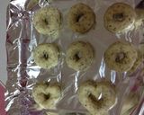 トースターで★HMと豆腐の焼きドーナツ♥作り方4写真