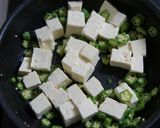 豆腐とオクラのチャンプルー作り方1写真