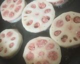 ～おっ、作れる！～簡単 蓮根の挟み焼き♪作り方4写真